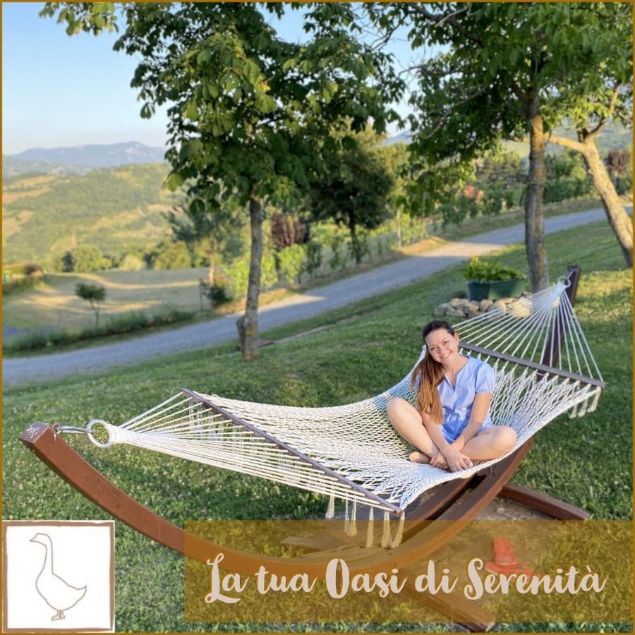 L'Oca Giuliva Relais Panzió Gaggio Montano Kültér fotó